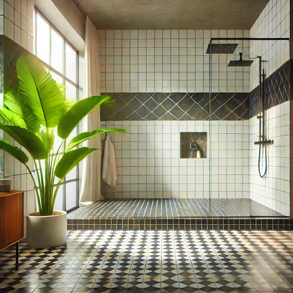 badezimmer-duschtrennwand-modern